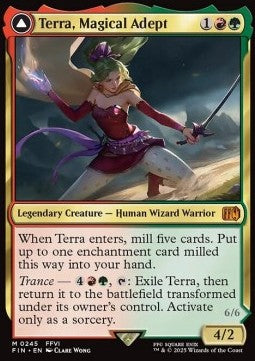 Terra, Magical Adept // Esper Terra⁣ - Magic: The Gathering - FINAL FANTASY⁣ (Mythic)⁣ [245]